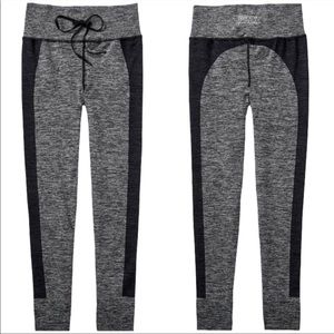 Victoria’s Secret Pink Active Seamless Campus Jogger Black Gray Size Medium